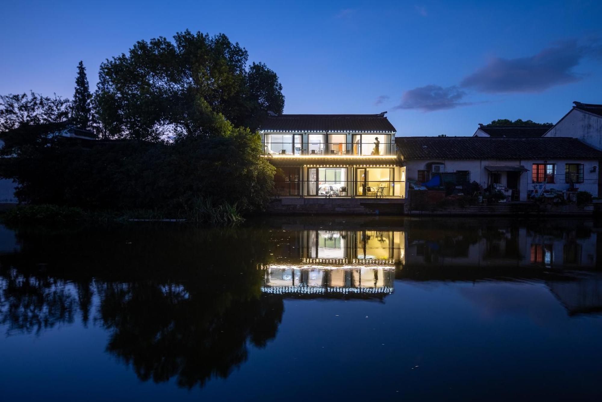 Tongli Slowlife River View Inn Suzhou  Exterior foto